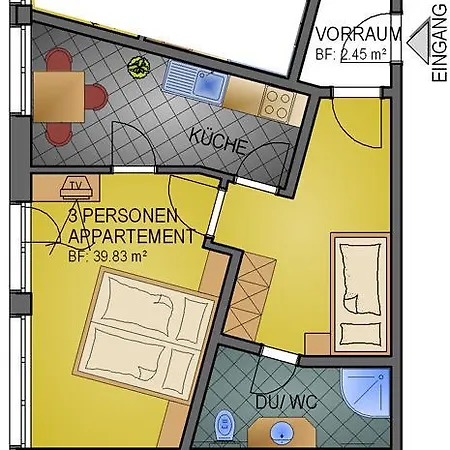 Apartmán Bergecho *